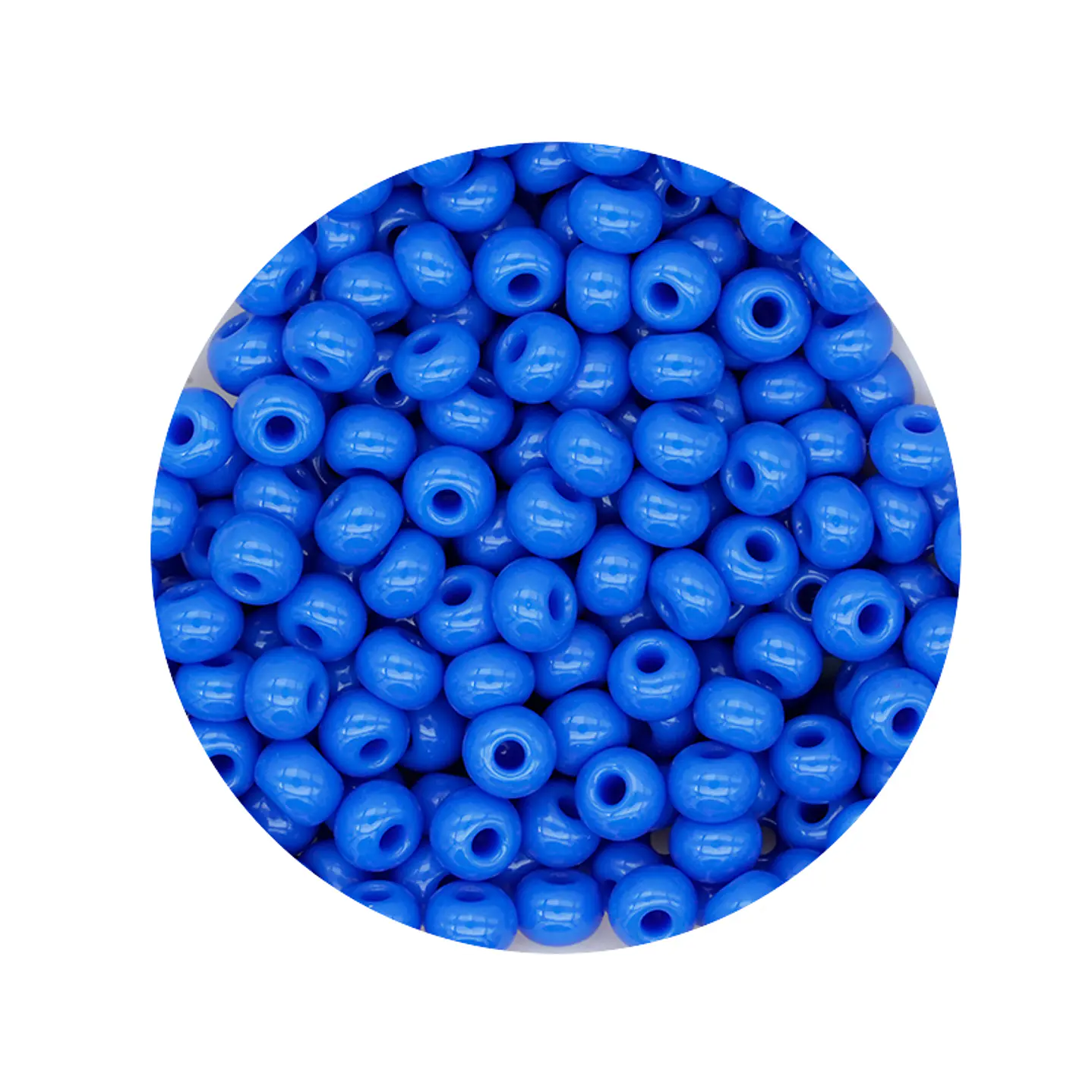 CHAQUIRA CHECA 6/0 (4MM)  HORTENCIA FUERTE X 20 GRAMOS (296 UND APROX) 1