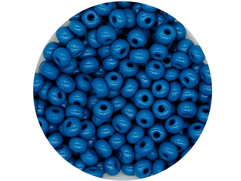 CZECH BEADS 6/0 PETROL BLUE X 20 GRAMS