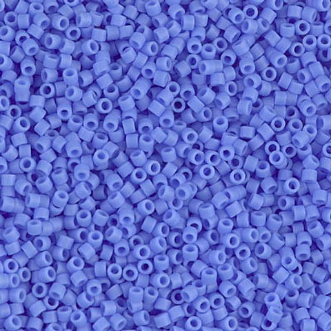 MIYUKI DELICA 11/0 MATE OPACO PERIWINKLE DB0760 POR 10 GRAMOS 