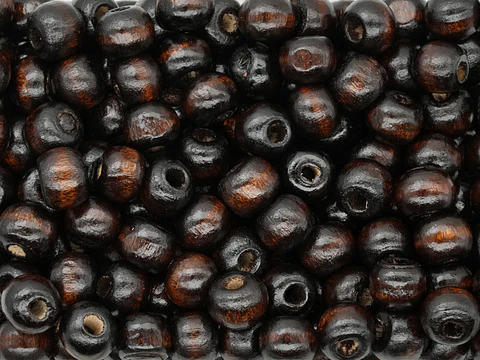 MADERA CAFE 7*8MM POR 100 GRAMOS 