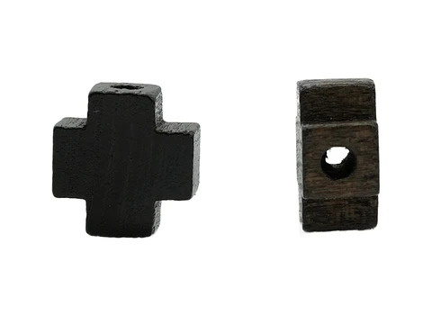 MADERA CRUZ CENTRO CAFE 10*10MM PAQUETE POR 10 UNIDADES 