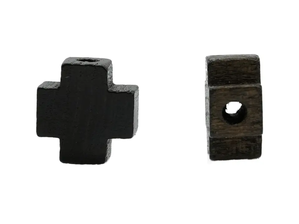 MADERA CRUZ CENTRO CAFE 10*10MM PAQUETE POR 10 UNIDADES  1