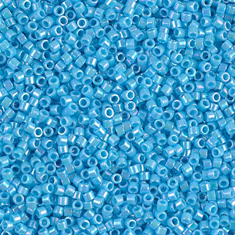 MIYUKI DELICA 11/0 OPACO AZUL TURQUEZA AZUL AB DB0164 X 10 GRAMOS 