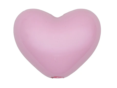 ACRILICO CORAZON PASADOR ROSADO 17MM 