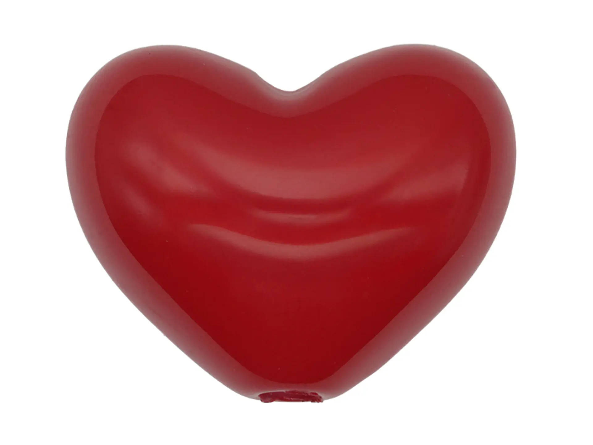 ACRILICO CORAZON PASADOR ROJO 17MM 1