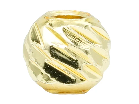 RODIO DORADO BALIN DIAMANTADO 4MM 