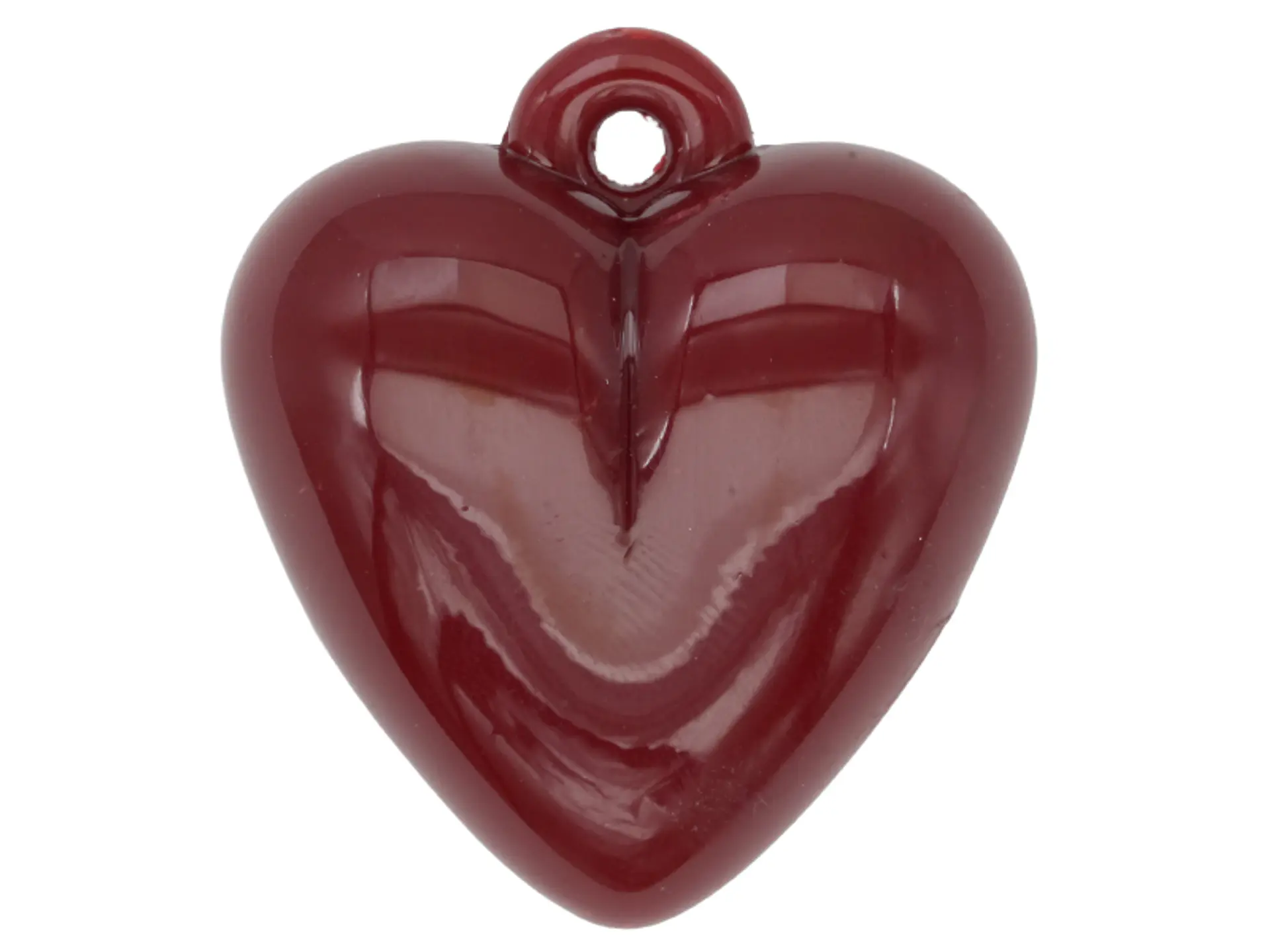 ACRILICO CORAZON DIJE VINOTINTO 30MM 1