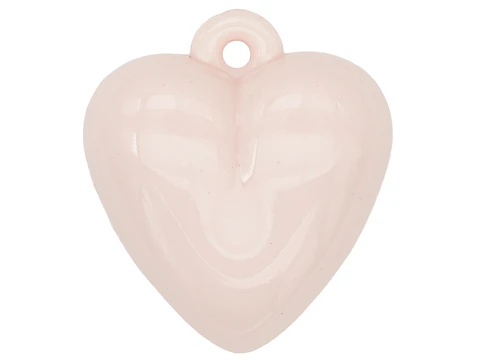ACRILICO CORAZON DIJE PALO ROSA 30MM