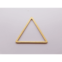 ACERO DORADO TRIANGULO FIGURA 16MM