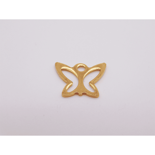 ACERO DORADO DIJE MARIPOSA 13*11MM 