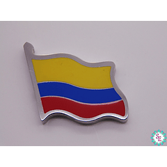 STEEL HARDWARE COLOMBIAN FLAG BRACELET 20*17MM X UND
