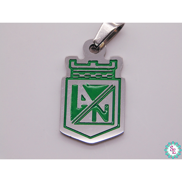 ACERO  DIJE ESCUDO NACIONAL 23*14MM  