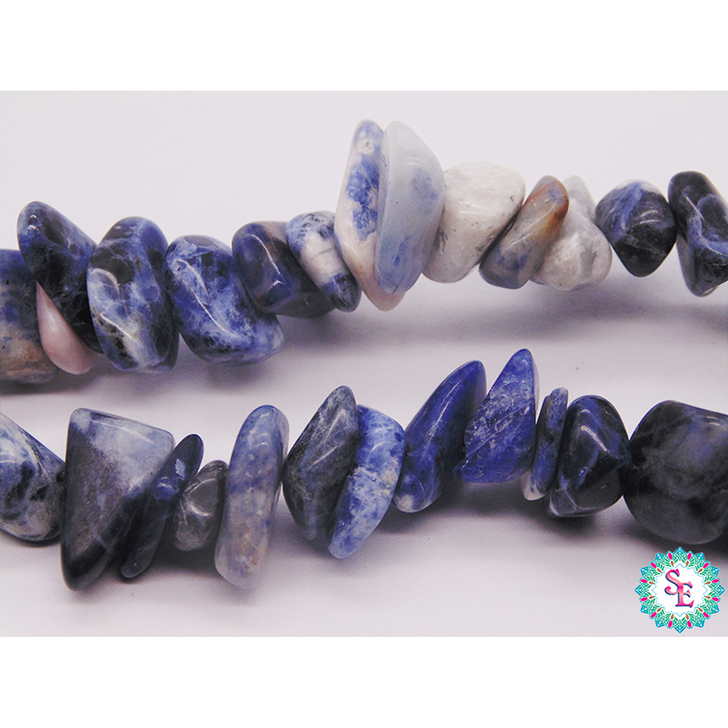 PIEDRA NATURAL PICADA GRANDE PICADA SODALITA 8-12MM 1