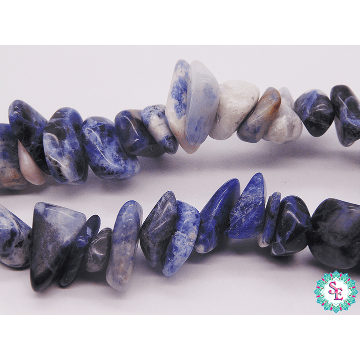 PIEDRA NATURAL PICADA GRANDE PICADA SODALITA 8-12MM 1