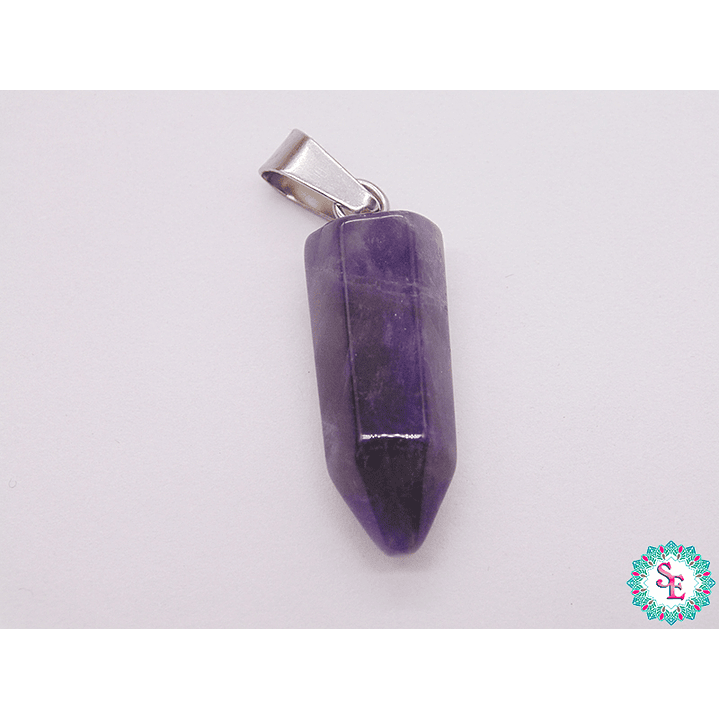 PIEDRA NATURAL PENDULO PQ 9*22M AMATISTA 1