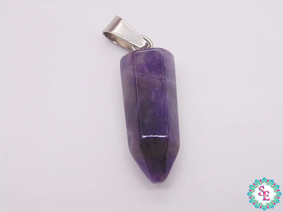 PIEDRA NATURAL PENDULO PQ 9*22M AMATISTA 1