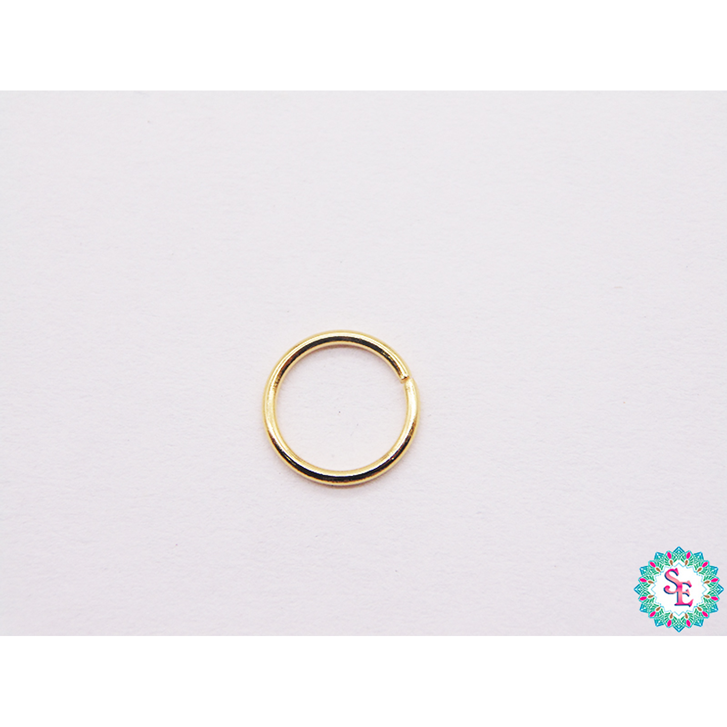 ACERO DORADO ARGOLLA 0.8*8MM  1