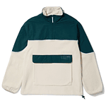 HUF - CONTINENT 1/4 ZIP POLAR FLEECE Natural