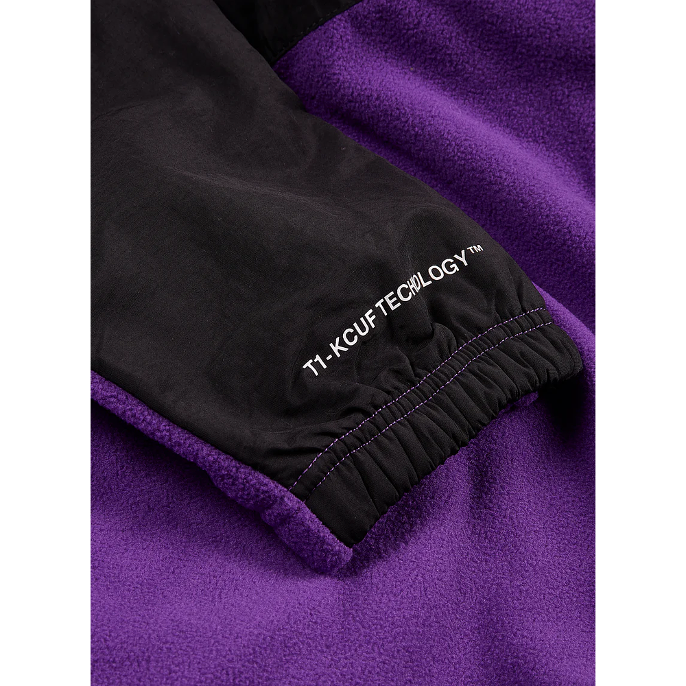 HUF - RANGE QUARTER ZIP POLAR FLEECE PURPLE