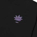 HUF - PURPLE BUDDIES CREW - BLACK