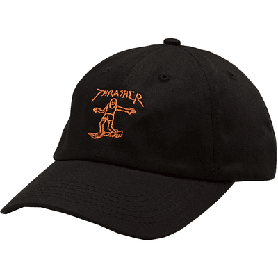 Snapback Gonz Logo Old Timer Black/Orange Thrasher