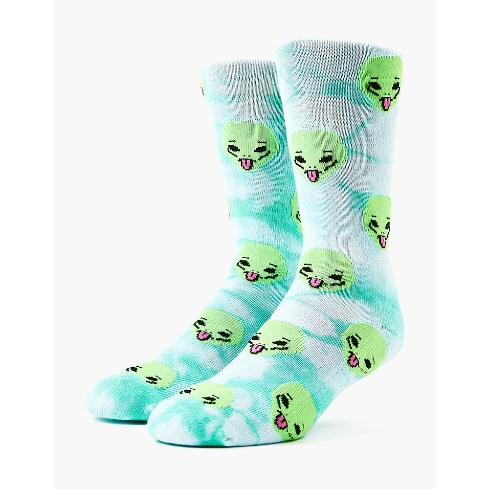 Ripndip - We Out Here Socks Lime Green Cloud