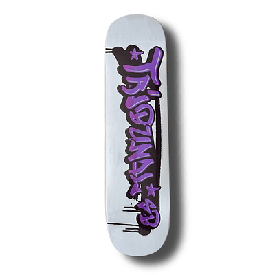 Tribunal Skateboards - Tabla skate tag 8.0" + lija regalo