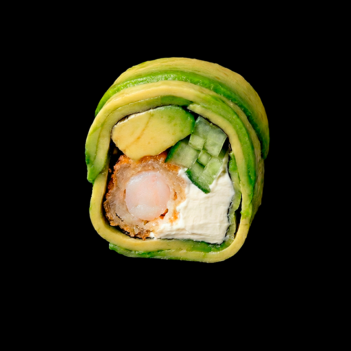 Green Ebi Roll 1