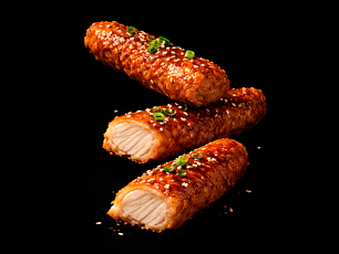 Bastones de Salmón Tempura