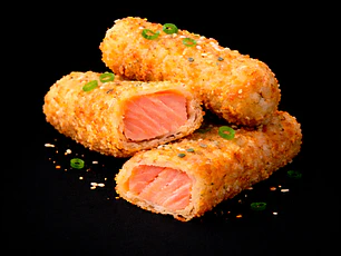 Bastones de Salmón Tempura