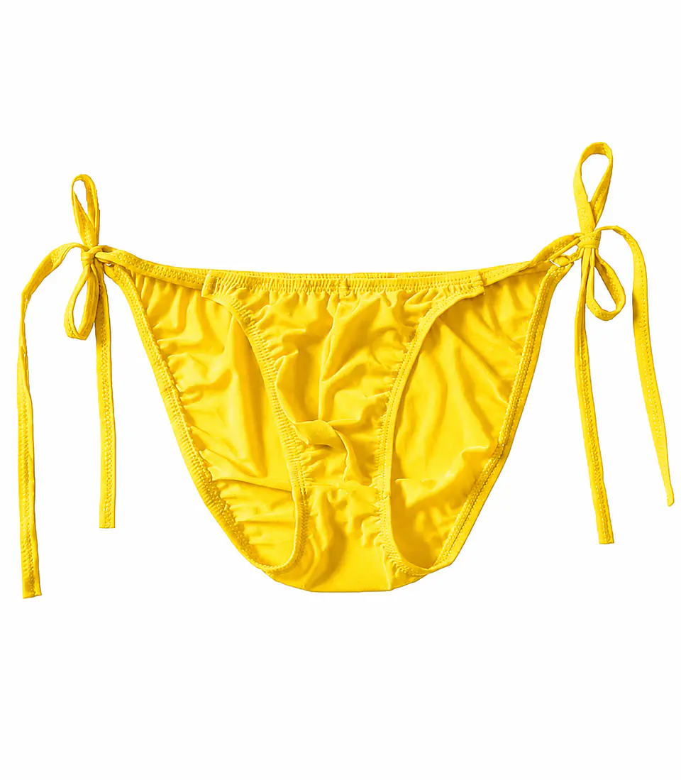TANGA DE AMARRAR AMARILLO 1