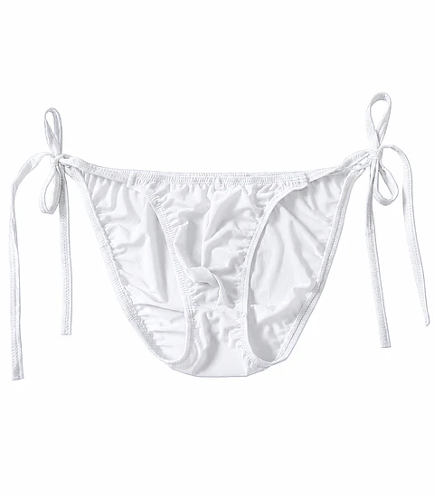 TANGA DE AMARRAR BLANCA