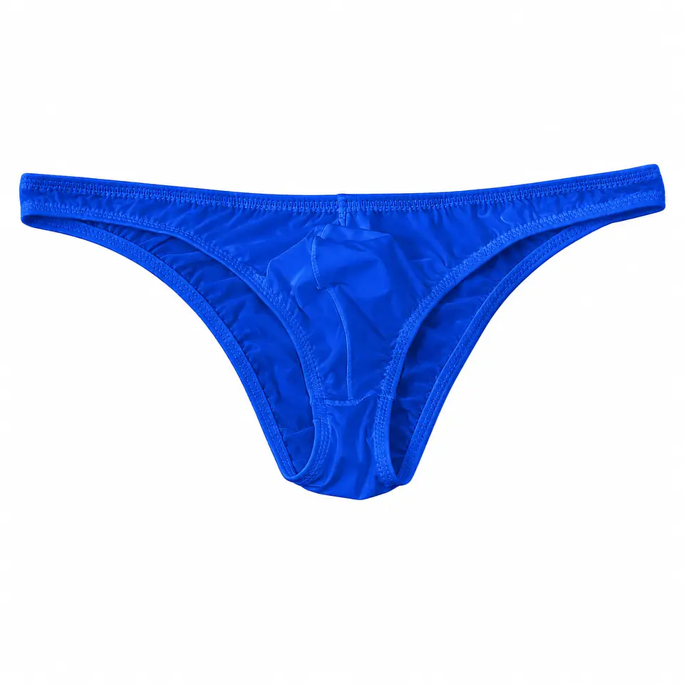 TANGA CLASICA AZUL REY  1