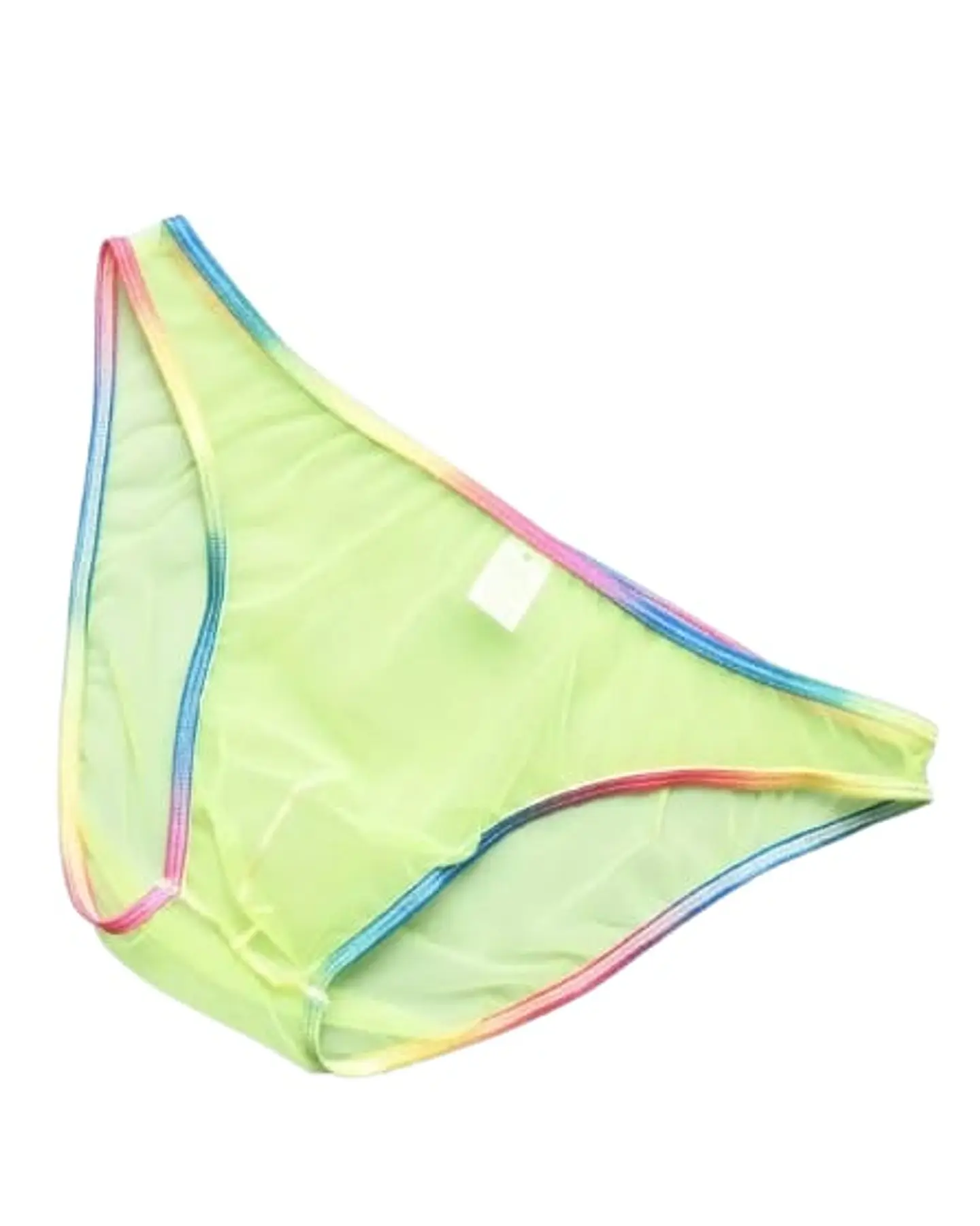 TANGA CLASICA PRIDE VERDE TRANSPARENTE 1