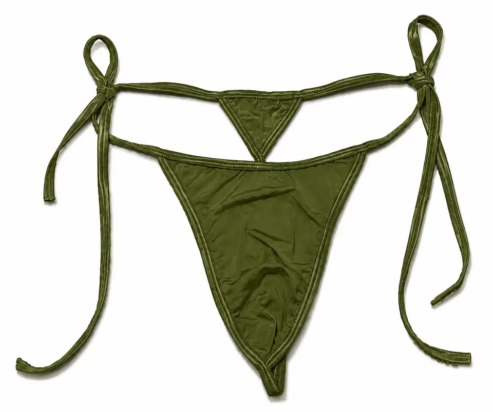 Tanga Bikini de amarrar clásicas 10