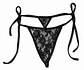 Tanga Bikini de amarrar en blonda - Miniatura 1