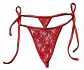Tanga Bikini de amarrar en blonda - Miniatura 3