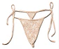 Tanga Bikini de amarrar en blonda - Miniatura 7