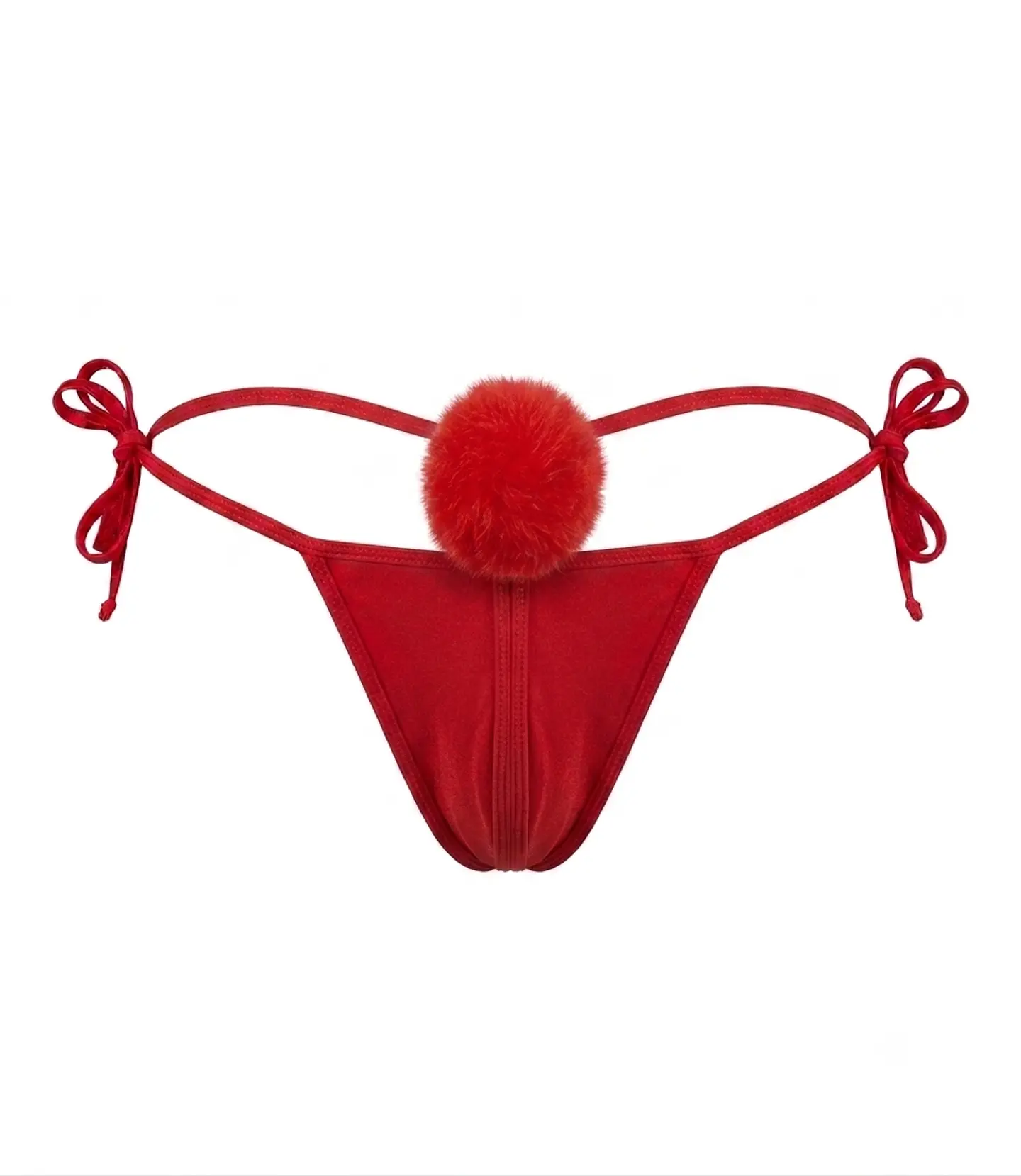Tanga Bikini de amarrar cola conejo 2