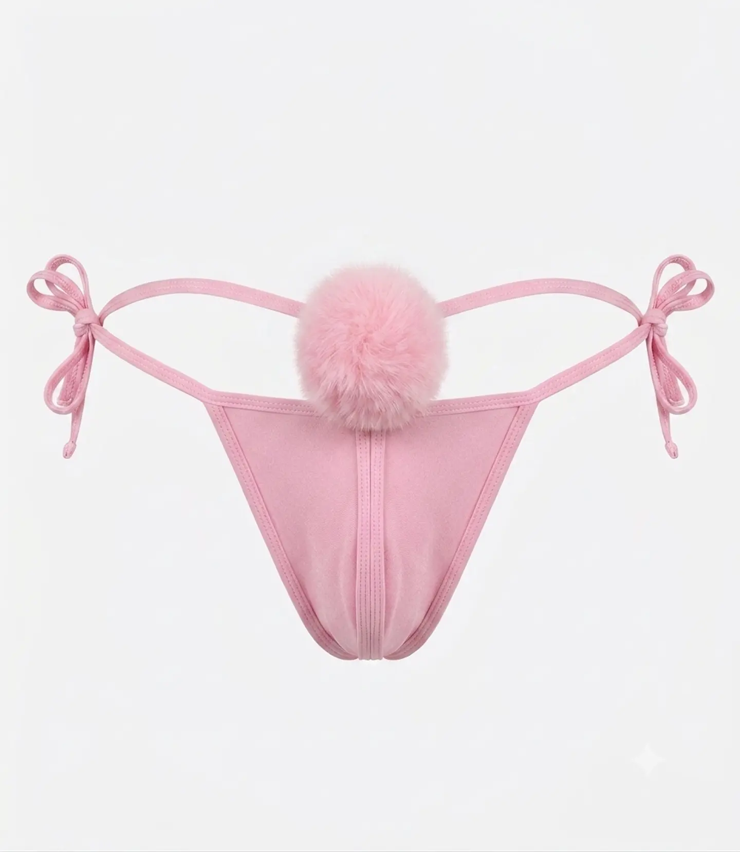 Tanga Bikini de amarrar cola conejo 3