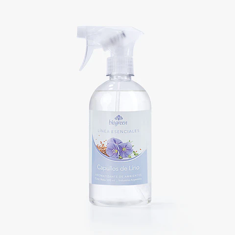 Capullo de Lino BioGreen Aromatizador Línea Esenciales  500ml