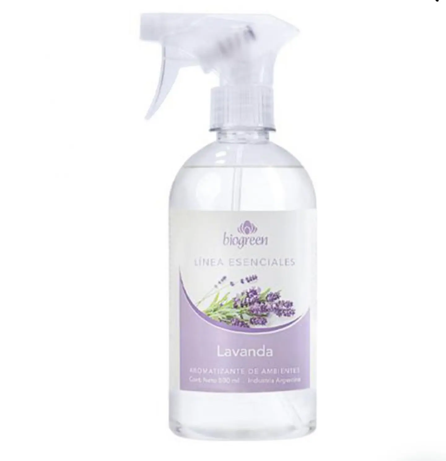Lavanda BioGreen Aromatizador Línea Esenciales  500ml 1