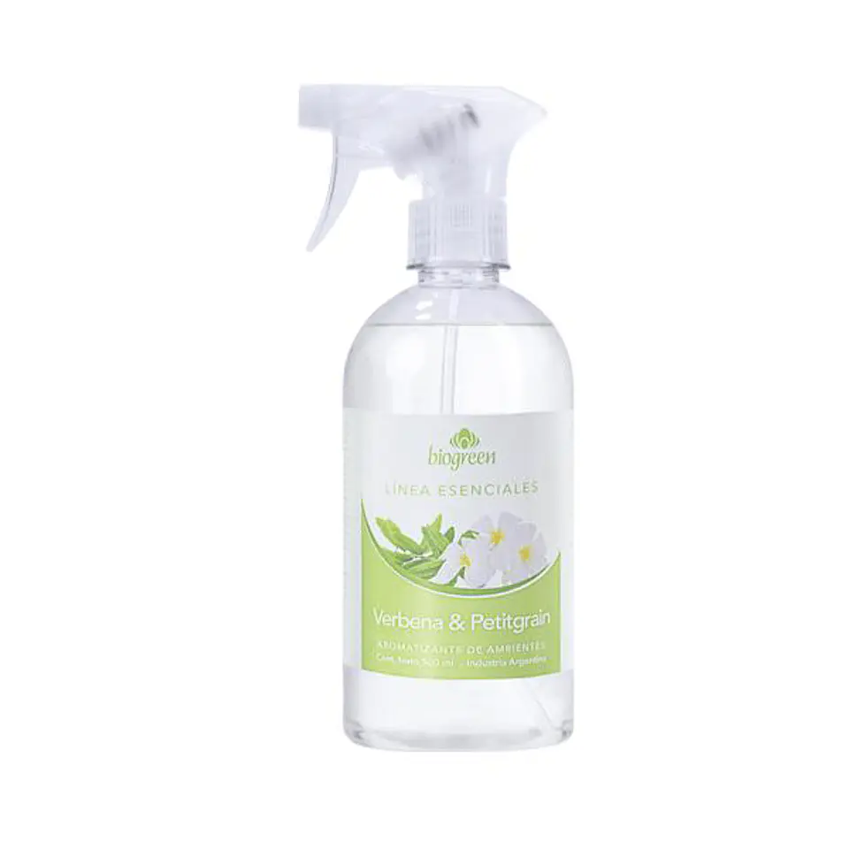 Verbena & Petit Grain BioGreen Aromatizador Línea Esenciales  500ml 1