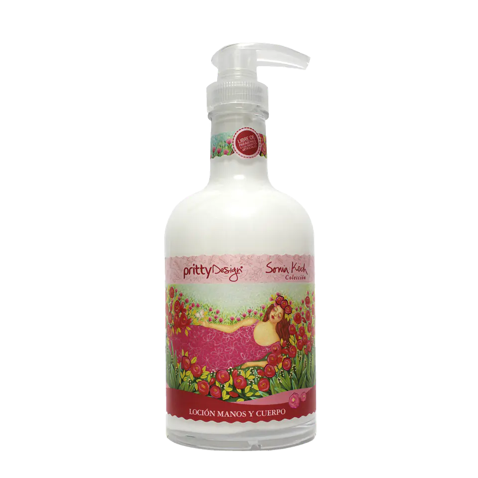 Loción Manos y Cuerpo Rosa de Grasse 375ml. 1