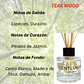 Teak Wood Difusor con Varitas 50ml - Miniatura 2