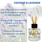 Coconut & Lavender Difusor con Varitas 50ml - Miniatura 1