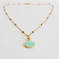 Collar bañado en oro con Dije Calipso. - Miniatura 3