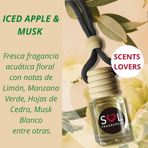 Iced Apple & Musk Difusor Auto 5ml