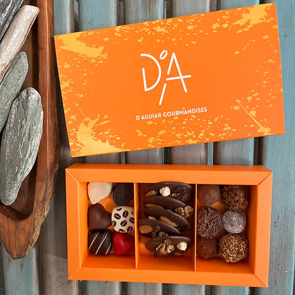 Durbuy, Caja Mix de Bombones, Rocher , Trufas y Mendiants 255g 1