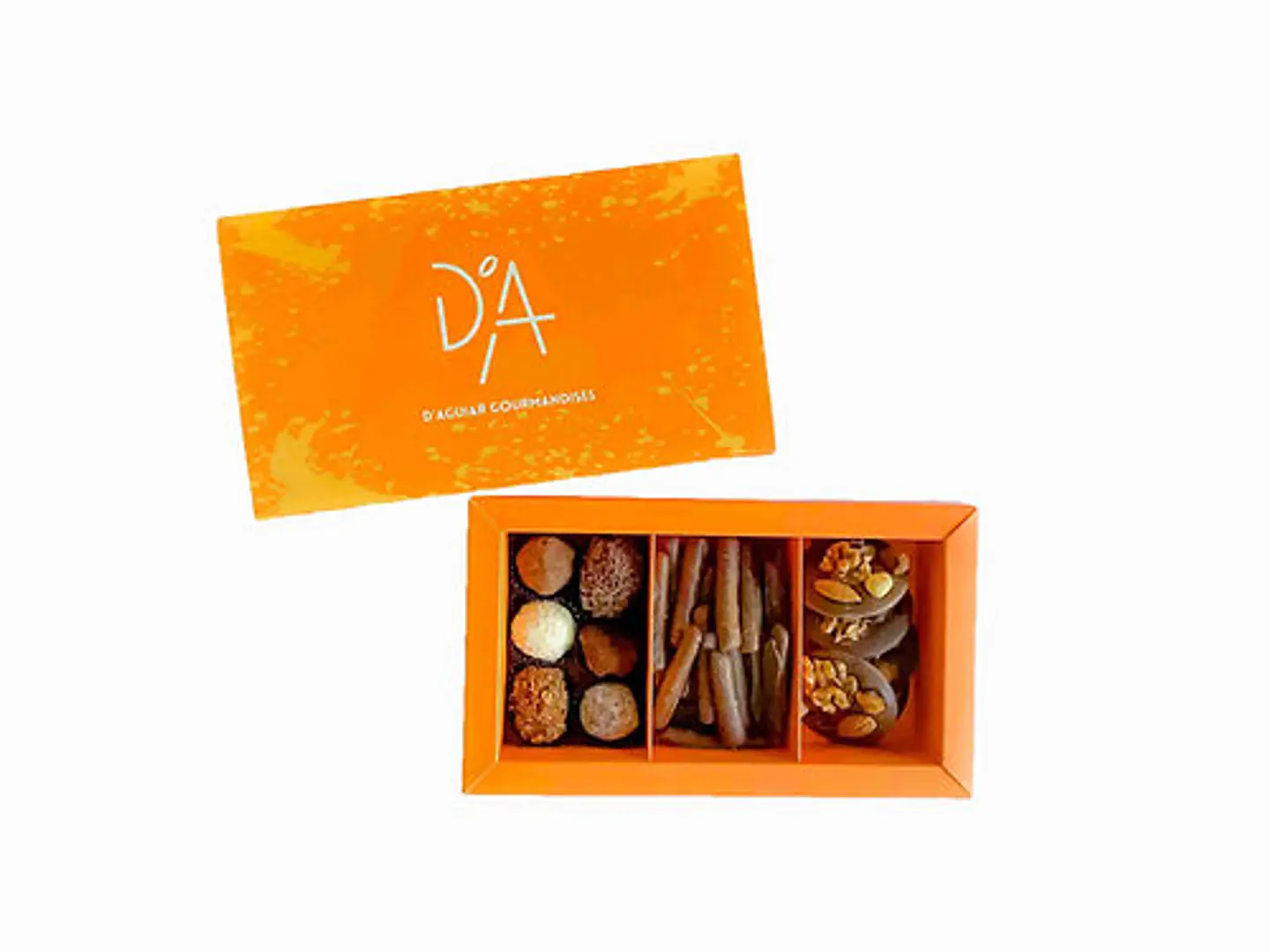 Damme, Caja Mix de Naranjitas, Rocher , Trufas y Mendiants 284g 1